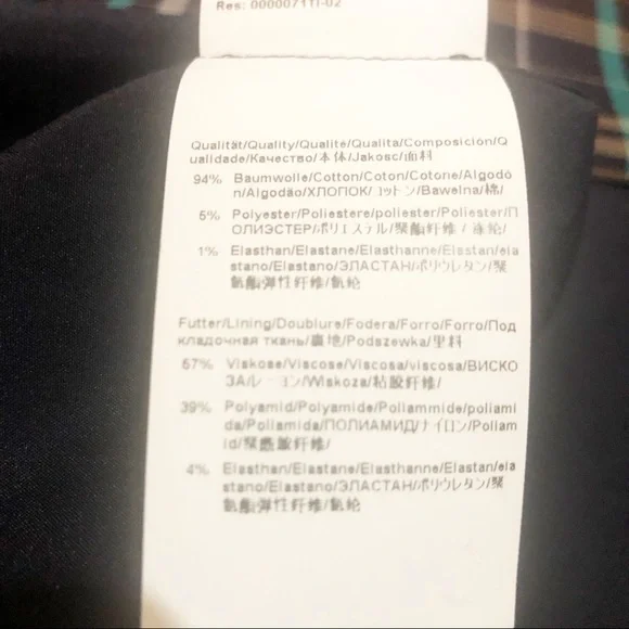 Hugo Boss NWT Daela Plaid Sleeveless Dress Sz 4 - Picture 11 of 11